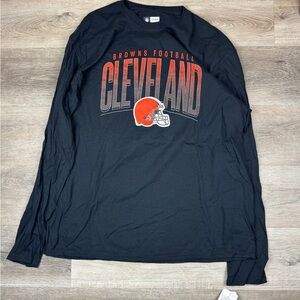 Cleveland Browns NFL Long Sleeve Shirt NWT Men’s Size 2XL